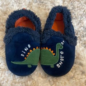 Dino-snore slippers